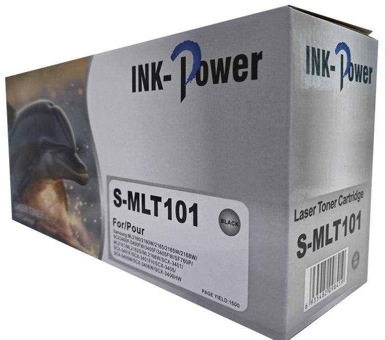 متوافق مع خرطوشة حبر 101s لطابعات سامسونج Ml2160/2162/scx3400/3405 باللون الأسود